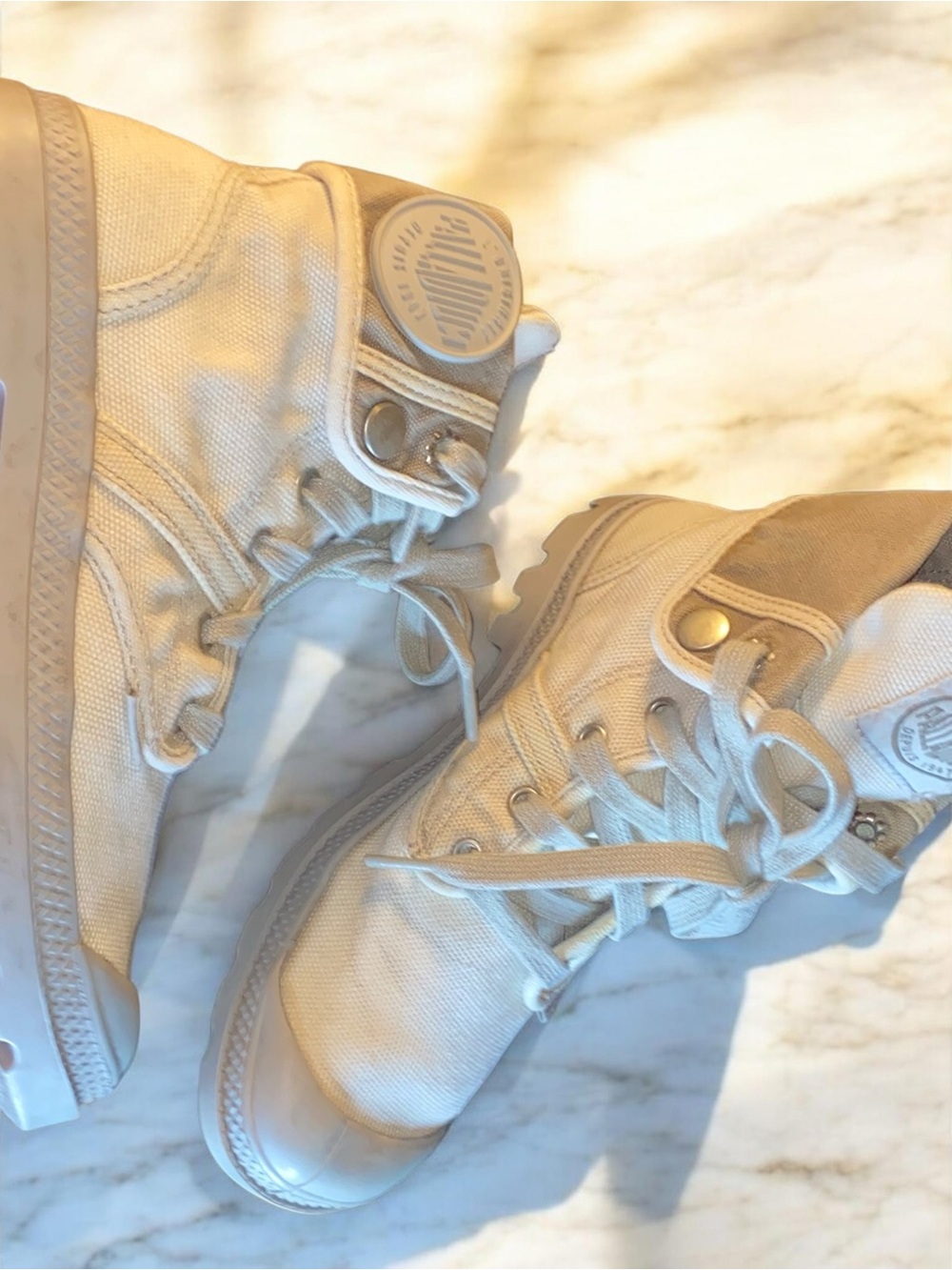 Palladium Baggy Canvas Boots sz 6